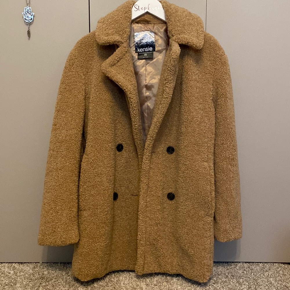 Kensie teddy coat